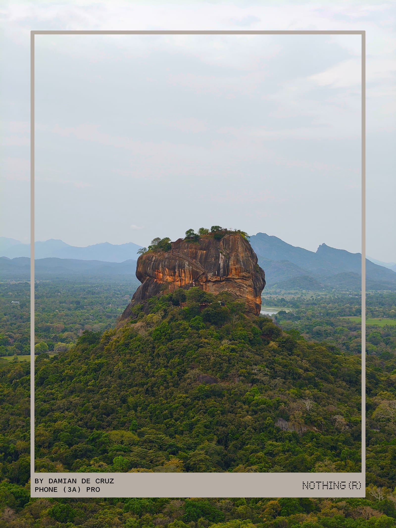 Sigiriya, from Pidurangala